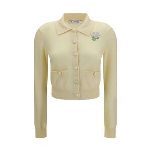 Self-Portrait Bicolor Wool Oves Aries Women's Cardigan